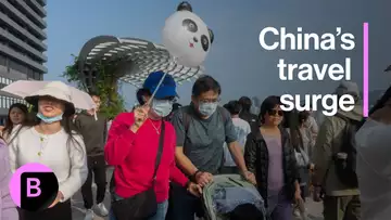 Chinese Media Reports Holiday Travel Surge