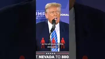 Donald Trump expected to easily win Nevada delegates this week #politics #shorts