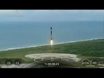 SpaceX Nails Landing of Reusable Rocket on Land