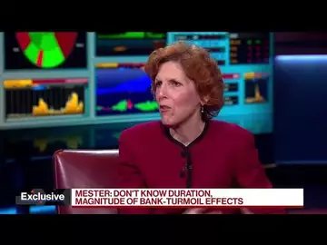 Fed's Mester: Rates to Go 'Little Bit Higher,' Then Hold