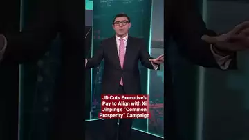 JD is slashing executive's salaries to aligning with Xi’s “common prosperity” campaign #shorts