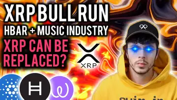 XRP BULL RUN COMING? HBAR + MUSIC INDUSTRY, RIPPLE CEO SAYS XRP CAN BE REPLACED?