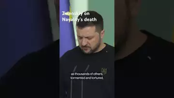 Ukraine's Zelenskiy on Navalny's Death: "It is obvious that he was killed by Putin"