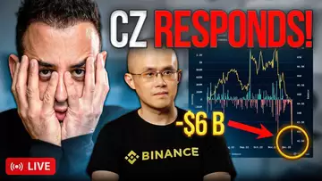 BREAKING: CZ RESPONDS LIVE TO BINANCE FUD!