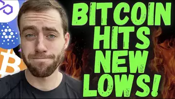 BITCOIN HITS NEW LOWS! Genesis SUPPOSEDLY Is DONE If They Can't Get $1 Billion Loan! Crypto FALLING