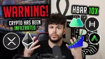 🚨 WARNING! PROOF CRYPTO IS INFILTRATED... HBAR 10X, ANCHOR, XRP, ETHEREUM, BITCOIN & MORE... 🚨