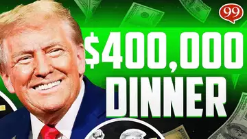 Dinner With Trump Costs $400,000 - Official TRUMP Meme Coin News
