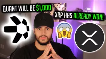 ⚠️ XRP HAS ALREADY WON! QUANT WILL BE $1,000+ - IMPORTANT CRYPTO MARKET UPDATE ⚠️