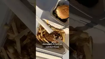 What can you order at the @tesla diner? #food