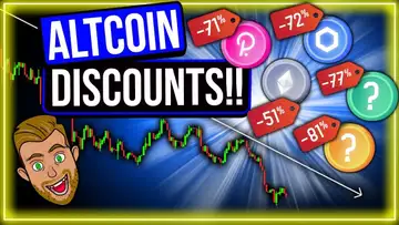 5 BEST ALTCOINS ON DISCOUNT RIGHT NOW! (MOST IMPORTANT LEVELS TO WATCH)