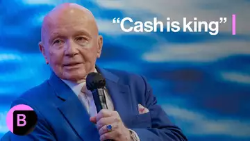 Veteran Investor Mark Mobius Says 'Cash Is King' Right Now