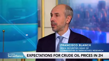 BofA’s Blanch Sees Oil Lower in 2H as Inventories Build