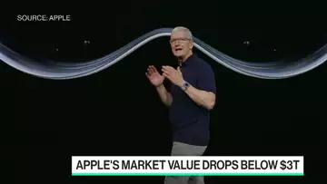 Apple's Market Value Drops Below $3 Trillion