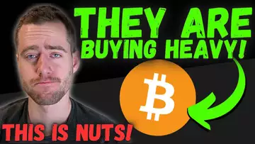 BITCOIN SPIKING BECAUSE THEY ARE BUYING HEAVY! (GET READY!)