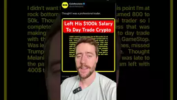 Left His $100k Salary To Day Trade Crypto