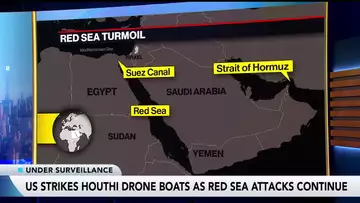 US Strikes Houthi Drone Boats as Red Sea Turmoil Continues