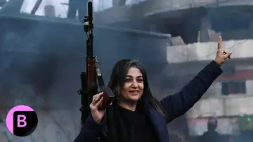 Syria's Government Collapses: Kurdish people celebrate in the streets