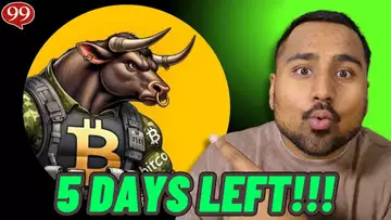 THE BEST BITCOIN MEME COIN TO BUY NOW! ONLY 5 DAYS LEFT! LAST CHANCE TO BUY BTCBULL TOKEN!