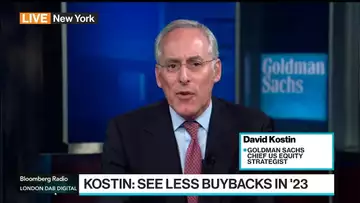 Goldman's Kostin Expects Fewer Buybacks Next Year