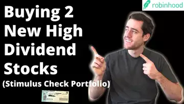 Buying 2 New Stocks In My Monthly Dividend Portfolio On Robinhood!