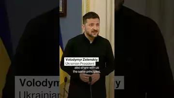 Ukraine’s Zelenskiy says they don’t trust #Russia #politics #shorts