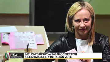 Meloni's Right-Wing Bloc Set for Clear Majority in Italian Vote