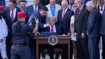 Trump Signs 'Big, Beautiful Bill' at July 4th Ceremony
