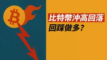 BTC沖高回落？ETH失勢跌回！還漲嗎？回踩做多嗎？