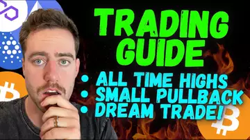 VERY SIMPLE LEVERAGE TRADING GUIDE! TRADING AT ALL TIME HIGH, SMALL PULLBACK, AND THE DREAM SCENARIO