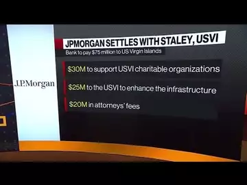 JPMorgan Settles With Staley, USVI Over Jeffrey Epstein Ties