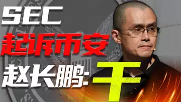SEC起诉币安,币安正面迎战,赵长鹏:干,就完了