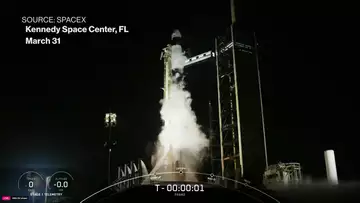 SpaceX launches first human spaceflight mission over the Earth's polar regions