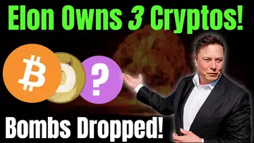 Elon Owns 3 Cryptos! Bombs Dropped At The B Word!
