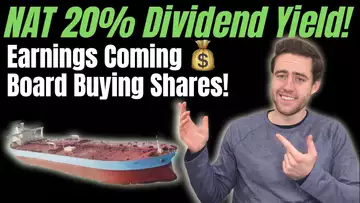 IS NAT Stock's 20% Dividend Yield A Dividend Trap? Nordic American Tankers Update and News!