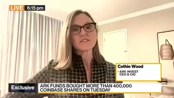 Cathie Wood on Binance, Coinbase Legal Woes