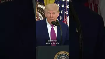 Trump Says He Won’t Fire Powell, But Again Demands Rate Cut