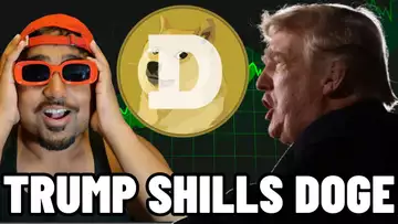 DONALD TRUMP IS SHILLING DOGECOIN! $50M ACQUISITION! DOGE PRICE PREDICTION!