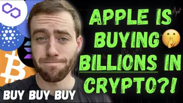Rumor Is Apple Buying Billions Of Crypto! Could This Be TRUE?! And Massive Event On APRIL 12!