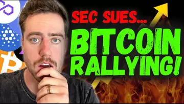 BITCOIN RALLYING ON BINANCE AND COINBASE SEC LAWSUIT! "Get Out Of Cardanzo And Solano Now" - Cramer