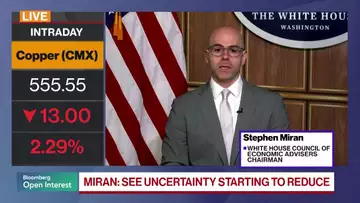Miran Says There's No Evidence to Show Tariffs Have Been Inflationary