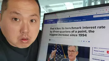 FED CHAIR POWELL JUST RAISED RATES BY .75%!