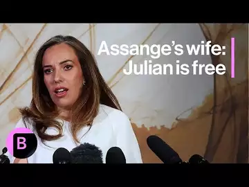 Julian Assange's Wife Speaks After Her Husband Returns to Australia