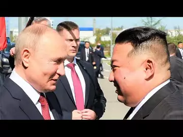 Putin Meets North Korea's Kim at Russian Space Center