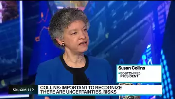 Fed's Collins on Inflation, Rates Path, Banking System