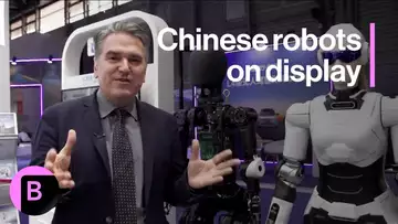 Robots, AI Take Over Mobile World Congress in Shanghai