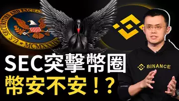 美國SEC起訴幣圈︱ 比特幣大跌︱幣安不安 !︱山寨幣全被SEC盯上︱以太幣能漲 ?