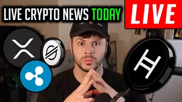 CRYPTO NEWS TODAY LIVE 🔴 XRP, HBAR, QNT, XLM & MORE!