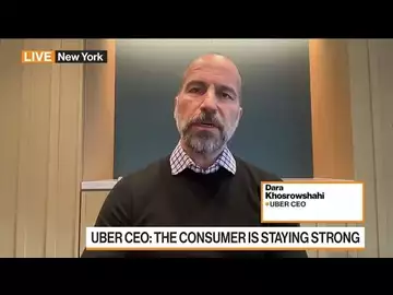Uber's Khosrowshahi on Growth, Hiring, Commuting Trends