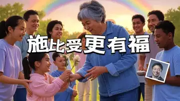 施比受更有福 (Dr Robert Lee,为ICC国际基督教会创作,编号:RLAM-B-013)