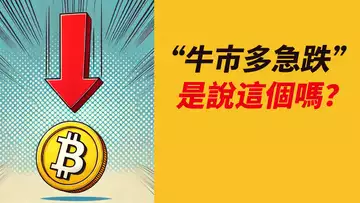 BTC跌下95000!“牛市多急跌”,是說這種嗎?該不該慌?